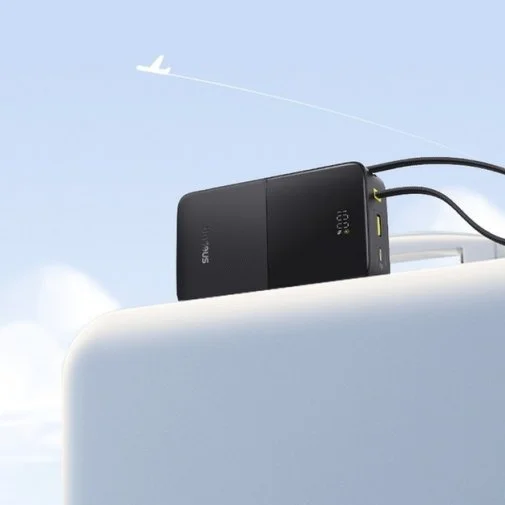 Фото: Батарея універсальна Baseus EnerFill FC51 Bipow2 Pro 20000mAh 22.5W PD/QC build-in cable Black (E0027701) № 8 | KTC