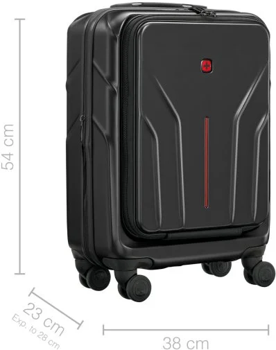 Фото: Валіза Wenger Amplix Hardside Carry-On Black (653323) № 31 | KTC