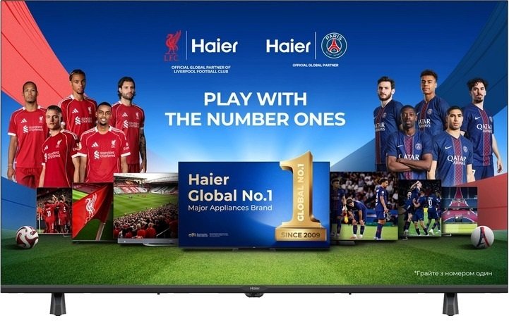 Телевізор LED Haier H55K85FUX (Google TV, Wi-Fi, 3840x2160)