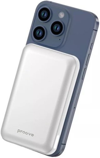 Батарея універсальна Proove Vibe Energy Plus 22.5W 10000mAh silver/white