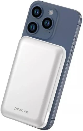 Фото: Батарея універсальна Proove Vibe Energy Plus 10000mAh 22.5W Silver/White (PBVE15012206) № 4 | KTC