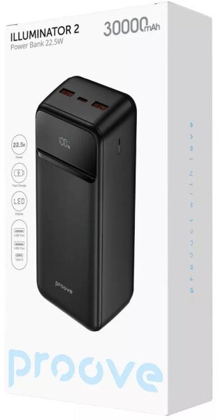 Proove Illuminator 2 30000mAh  22.5W Black