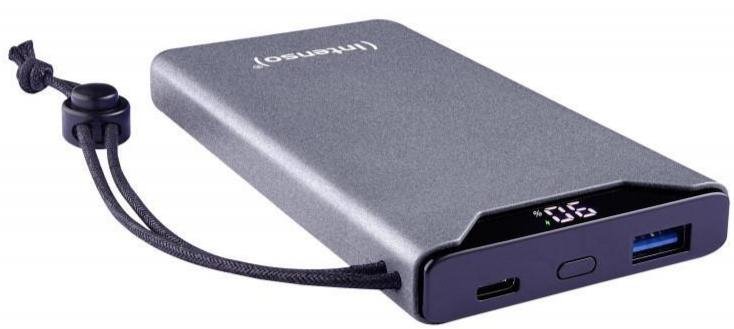 Батарея універсальна Intenso F10000 10000mAh 20W Grey (7332034)