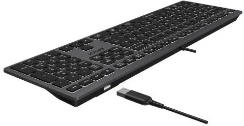 Фото: Клавіатура A4tech FX60H Fstyler White backlit Grey (FX60H USB (Grey) White backlit) № 12 | KTC