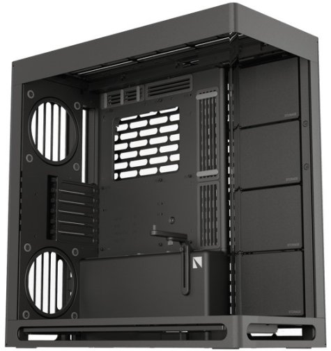 Корпус HAVN HS 420 Black with window (HVN-CA-HS420-06)