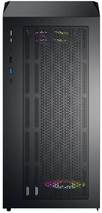 Корпус Montech X5M Black with window