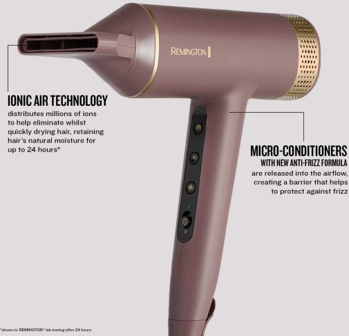Фен Remington EC8930E51 AirVive Digital Dryer (45907560100)