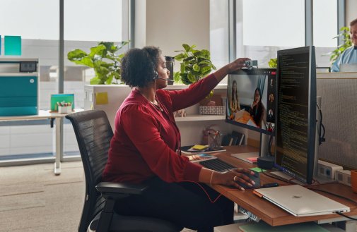 Гарнітура Poly BlackWire 3315 USB-A plus 3.5mm Mono Black (76J12AA)