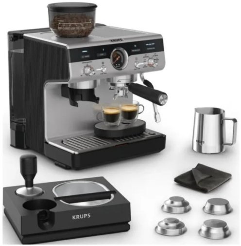 Ріжкова кавоварка KRUPS Precision Plus (XP804T10)