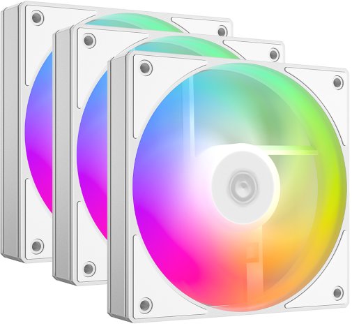 Кулер ID-COOLING AS-120-ARGB White 3pcs (AS-120-ARGB-W TRIO)