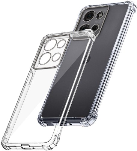 Чохол-накладка Anti-Shock BeCover для Motorola Moto G75 Clear (712781)