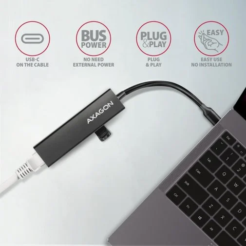 Фото: USB-хаб Axagon HMC-GL3A Black № 8 | KTC