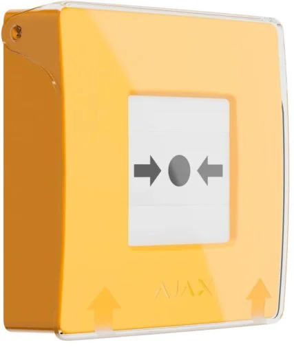 Фото: Тривожна кнопка Ajax ManualCallPoint Jeweller Yellow (44795) № 5 | KTC