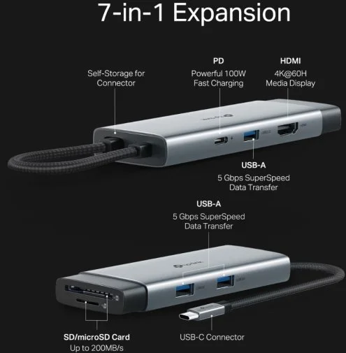 Фото: USB-хаб TP-Link UH7021C № 14 | KTC