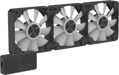 Кулер APNX FP1-120 ARGB Black 3pcs (APF3-PF11257.11)