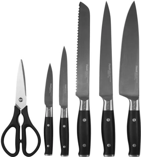 Фото: Набір ножів Ninja Foodi StaySharp 7pcs Black (K32006EU) № 10 | KTC