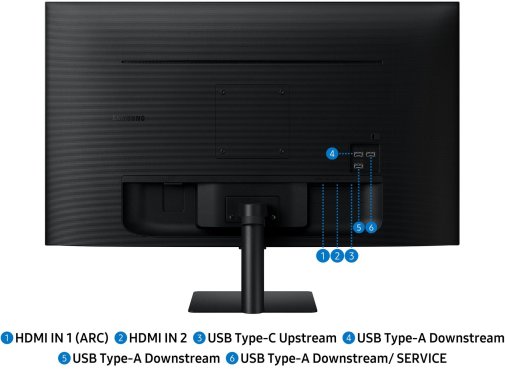 Монітор Samsung LS32FM702UZXUA Black