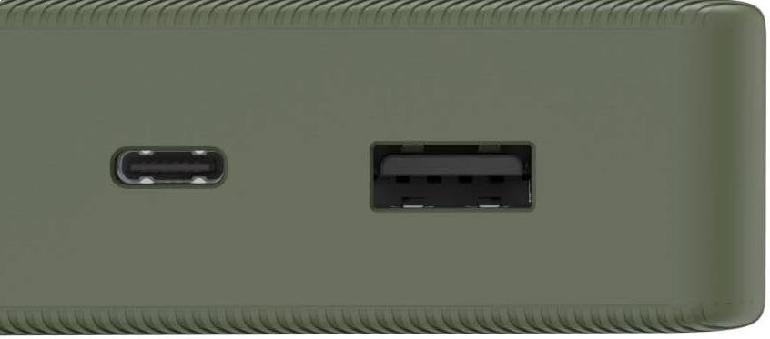 Батарея універсальна Hama Colour 20 20000mAh Green (201716)