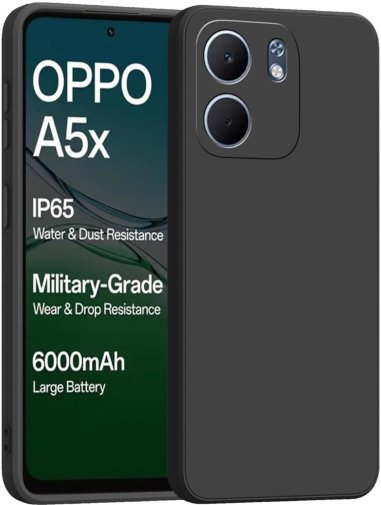 Силіконовий чохол BeCover до Oppo A5x 4G/5G Black (713788)
