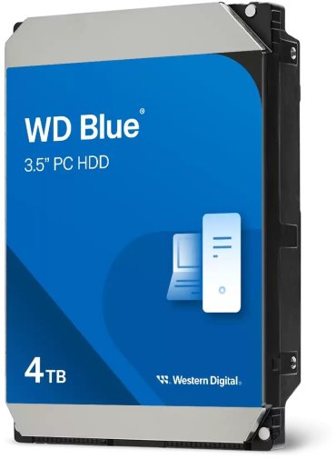 Жорсткий диск Western Digital Blue SATA III 4TB (WD40EZZX)