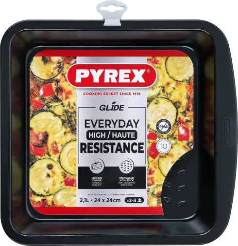 Фото: Форма Pyrex GLIDE 24x24cm (GL24SR6/8046) № 6 | KTC