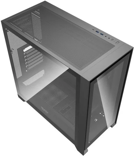 Фото: Корпус DARKFLASH DRX90 GLASS Black with window (DRX90 GLASS BLACK) № 16 | KTC