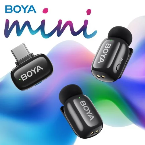 Фото: Радіосистема BOYA mini-23 Type-C Black № 21 | KTC