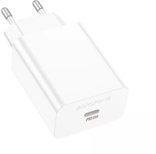 Зарядний пристрій BOROFONE BA21A Pro Long 20W White (6941991111402)