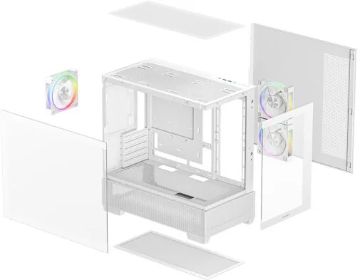 Фото: Корпус Deepcool CG380 3F White with window (R-CG380-WHAGM3-G) № 18 | KTC
