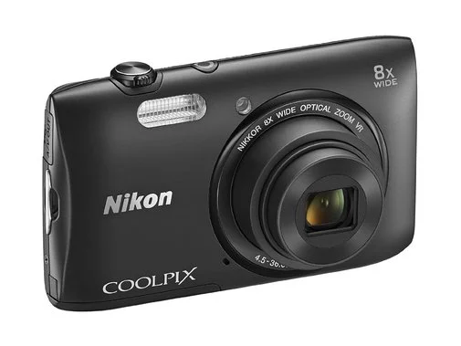 Фото: Цифрова фотокамера Nikon Coolpix S3600 чорна № 8 | KTC