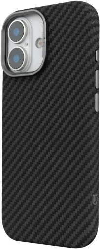 Фото: Чохол ArmorStandart for Apple iPhone 17 - LikeCarbon2 MagCase Carbon Black (ARM86257) № 11 | KTC