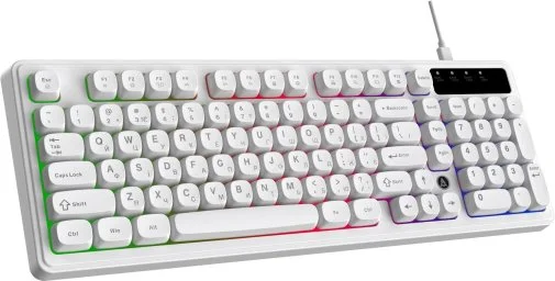 Фото: Клавіатура Ajazz AF98 USB White (AF98-W) № 17 | KTC