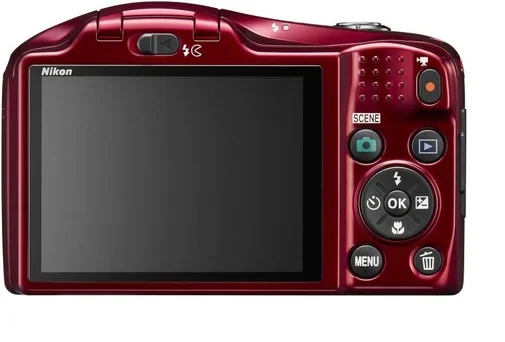Фото: Цифрова фотокамера Nikon Coolpix L620 червона № 7 | KTC