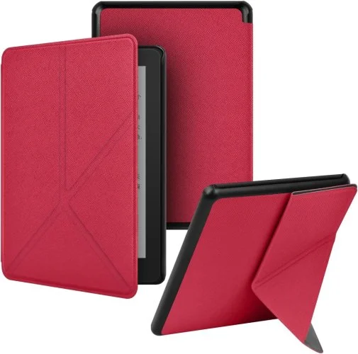 Фото: Чохол для електронної книги BeCover for Amazon Kindle Paperwhite 12th Gen / Kindle Colorsoft 2024 7 - Ultra Slim Origami Red (712841) № 8 | KTC
