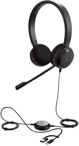 Фото: Гарнітура Jabra Evolve 20 USB C/A MS Stereo (4999-823-169) № 7 | KTC