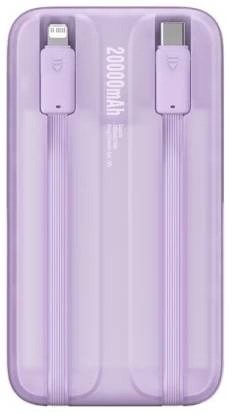 Батарея універсальна Baseus Comet Digital Display 20000mAh 22.5W Purple (PPMD020105)