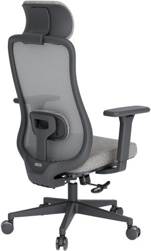 Крісло OfficePro Wave OC599 Black/Dark Gray (OC599-B-DG-DG)