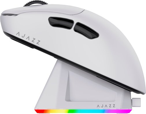 Мишка, Ajazz AJ179P MC WL/BT/USB, White ( Gaming )