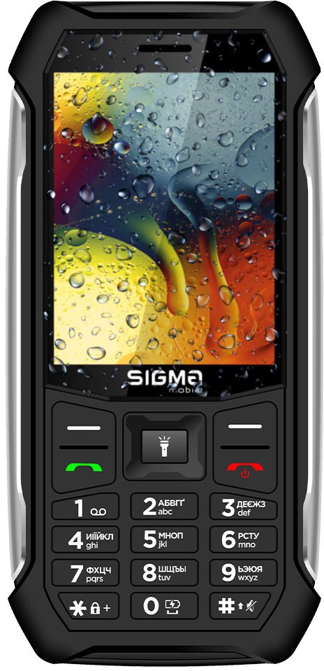 Мобільний телефон SIGMA X-Style 323 Rain Black