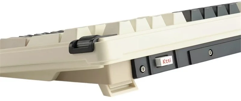 Фото: Клавіатура KZZI K98 Rainbow Switch ENG/UKR WL/BT/USB Meteorite Grey (6935280825019) № 14 | KTC