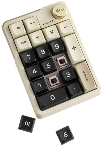 Фото: Клавіатура KZZI K20 Reappear Switch WL/BT/USB Starry Gray (6935280824685) № 12 | KTC