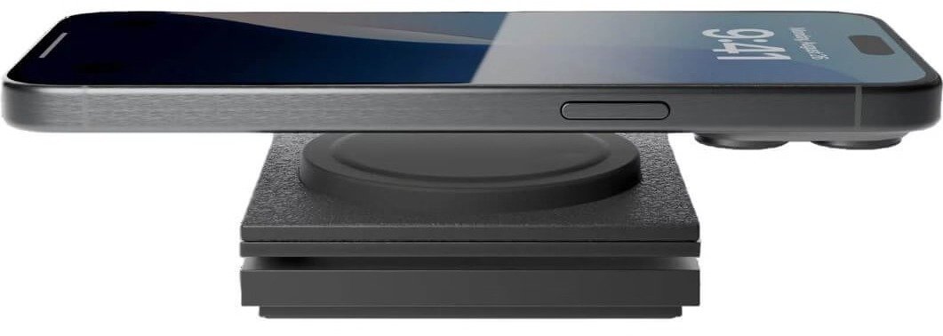 Бездротовий зарядний пристрій Native Union Rise Solo Qi2 Black (RS-SL-BLK)