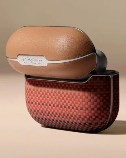 Фото: Чохол Pitaka for Airpods 4th Gen - Aramid Fiber Magnetic Sunset (APM2405) № 26 | KTC