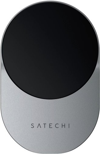 Автомобільний зарядний пристрій Satechi Qi2 Wireless Car Charger Space Gray (ST-Q2CCM)