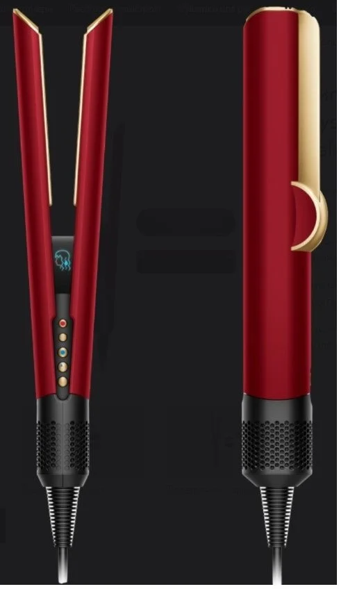Фото: Випрямляч волосся Dyson Airstrait HT01 Red Velvet/Gold (596931-01) № 9 | KTC