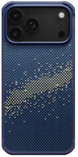 Фото: Чохол Pitaka for Apple iPhone 17 Pro - Aramid ProGuard Milky Way Galaxy (KI1705MGP) № 8 | KTC