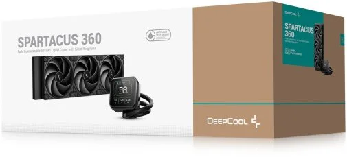 Фото: Система рідинного охолодження Deepcool Spartacus 360 Black (R-SPT360-BKDSMP-G-1) № 16 | KTC