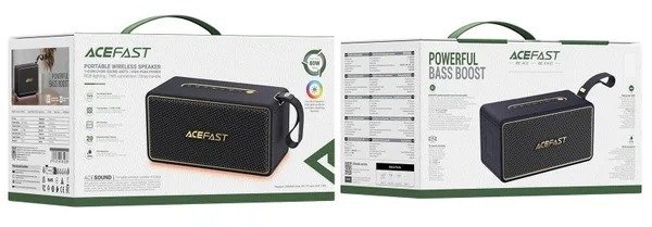 Портативна колонка Acefast K3 Max Black (6974316285038)