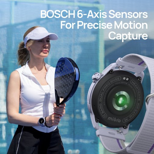 Смарт годинник Mibro GS Active 2 46mm Lilac (XPAW024L)