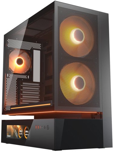 Корпус Cougar CFV235 Mesh Vision Black with window